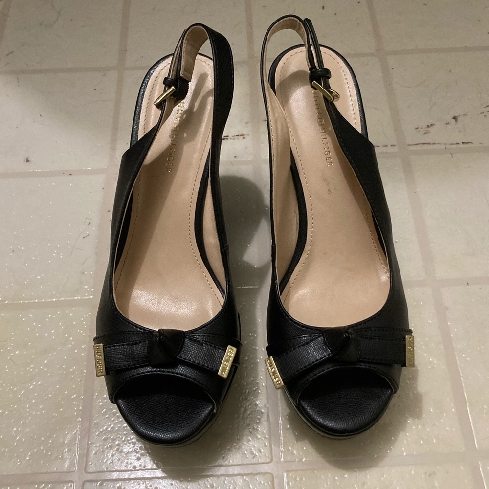 Tommy Hilfiger platform wedges
